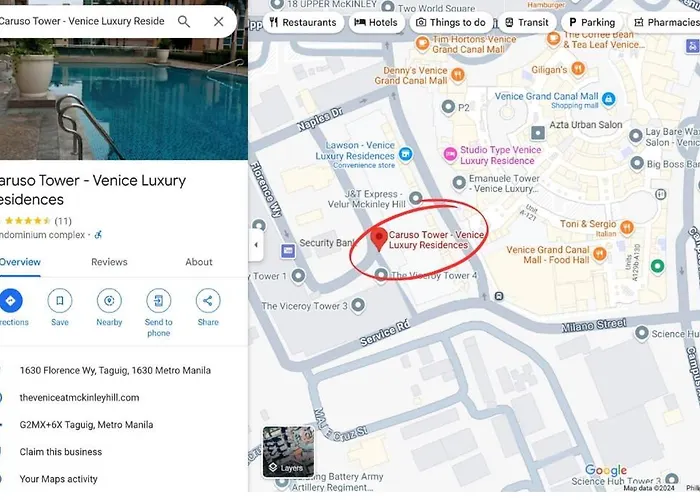 Holiday home Cozy In Venice Bgc With Balcony #vlrtc28c Manila